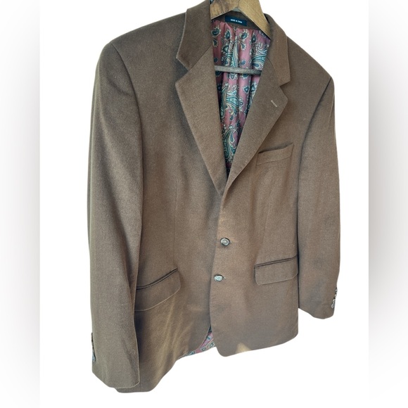 Lauren Ralph Lauren Men’s Silk/Wool/Cashmere Blazer - Picture 2 of 8